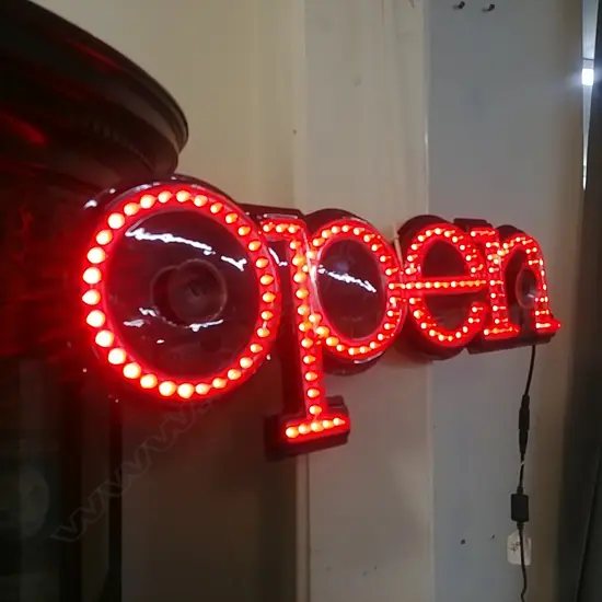 ELECTRIC LED OPEN SIGN