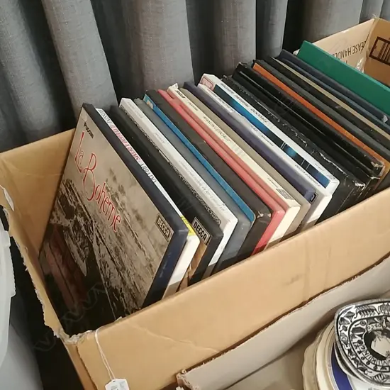BOX OF RECORDS