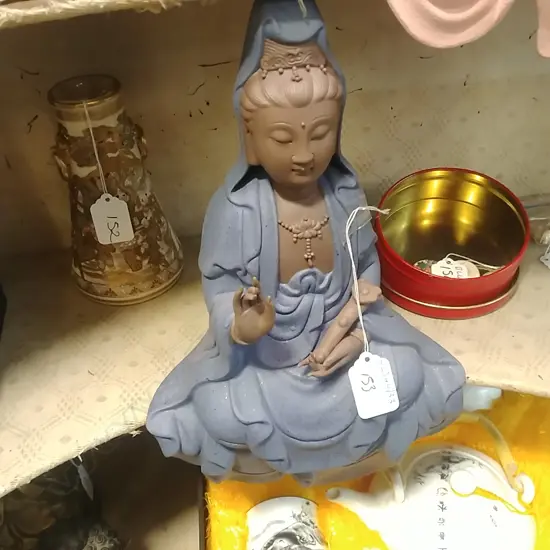 CHINESE TERRACOTTA BUDDHA
