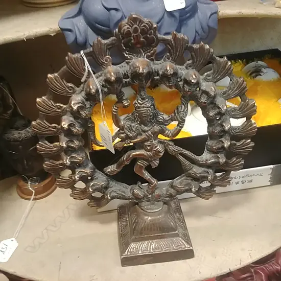 COPPER INDIAN FIGURE