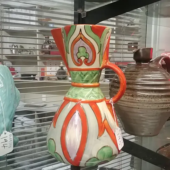 WADEHEATH HAND PAINTED JUG