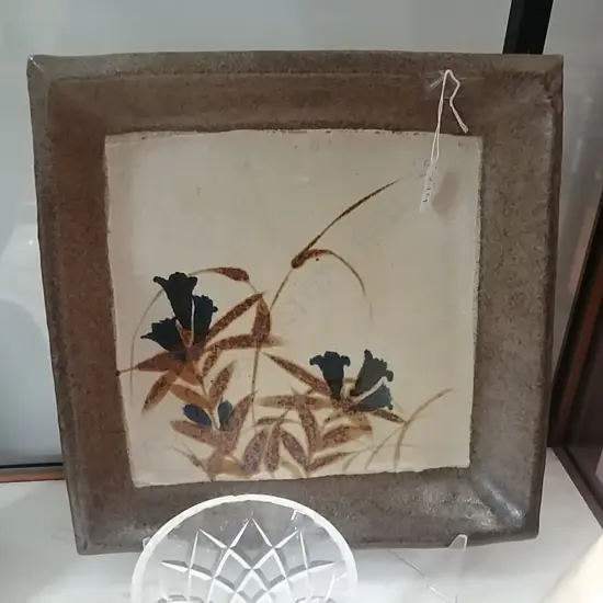 JAPANESE POTTERY DISH