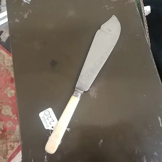 STG SILVER FISH SLICE SHEFFIELD 1896 16606