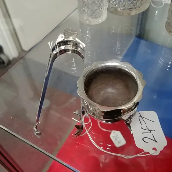 STG SILVER SALT+TONGS