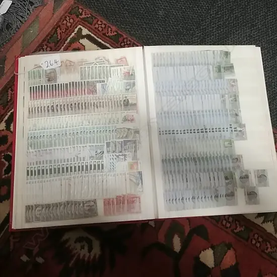 ALBUM STOCK BOOK BULK NZ STAMPS