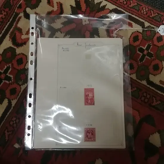 NZ HEALTH STAMPS PATHWAY ETC