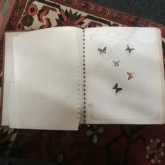 ALBUM NATURAL THEMEATIC STAMPS