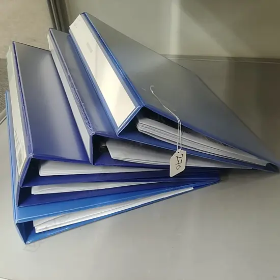 5 ALBUMS WORLD STAMPS