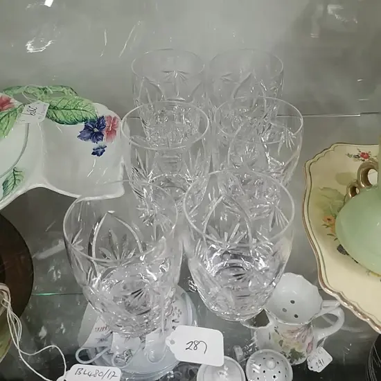 6 W/CORBETT TUMBLERS