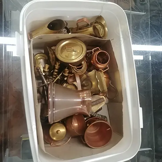 COLLECTION MINITURE BRASS & COPPER PCS