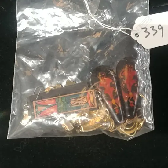 5 PRS OF DROP EARINGS