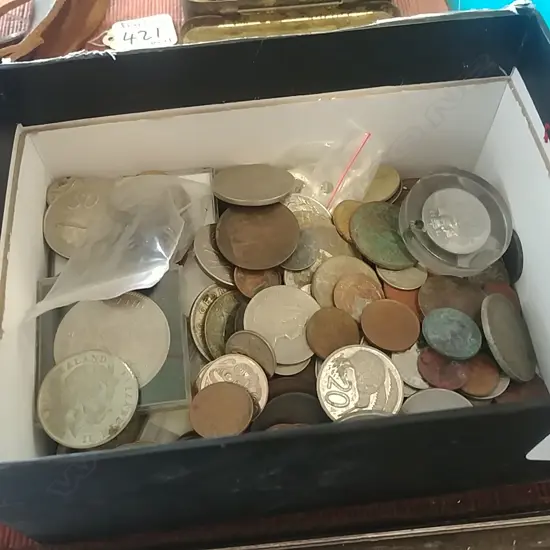 BOX ASST NZ COINS & NOTES