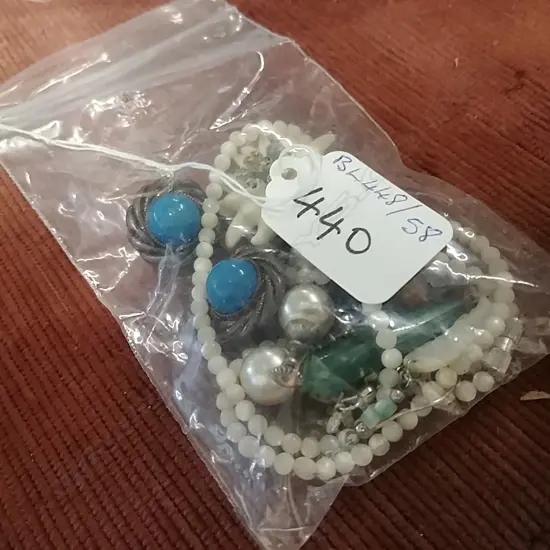 M.O.P NECKLACE+EARRINGS