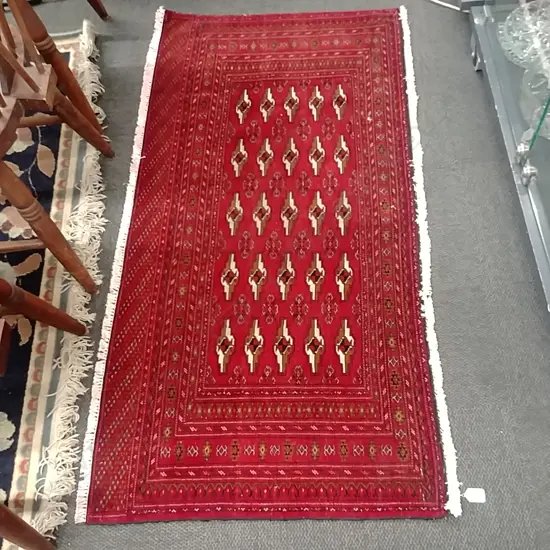 TURKOMAN RUG 140 X 69MM