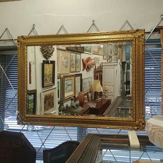 GILT FRAMED MIRROR
