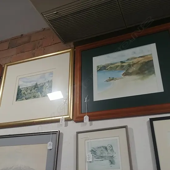 TWO SNGD & DATED JILL PORTER W/C LANDSCAPES