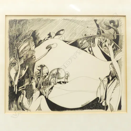 Victor Linford - 1940 - 2002 A British artist who relocated to the Netherlands so his work seems to be more familiar there than elsewhere. According to the Johfra Museum site