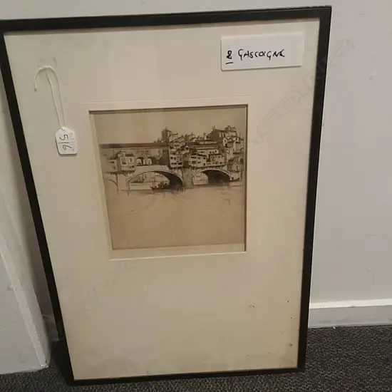 FRED RICHARDS ETCHING