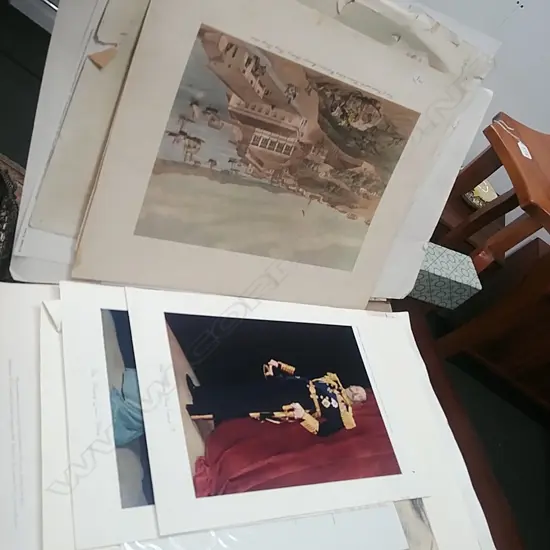 SEL. VINTAGE PRINTS FLORAL, HISTORIC ETC