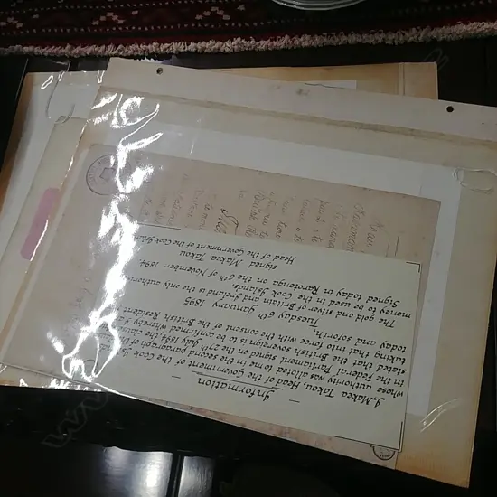 FOLIO COOK ISLAND DEEDS