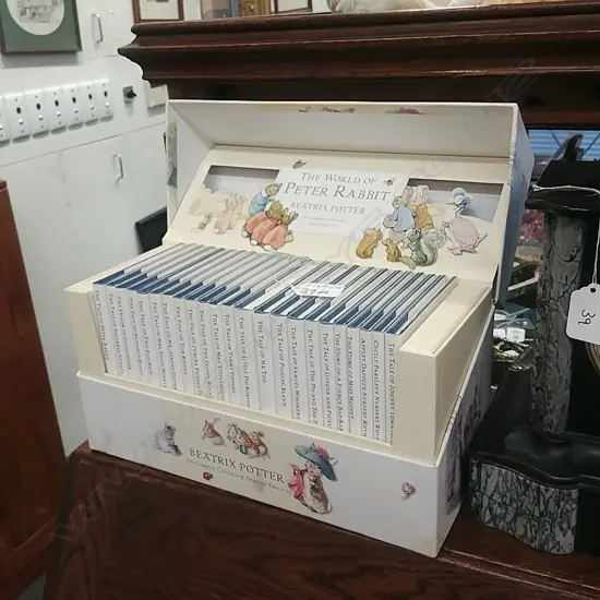 CASED SET OF B/POTTER BOOKS