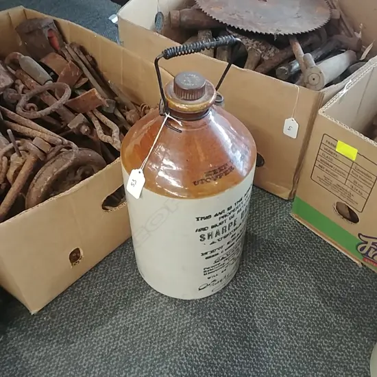 'SHARPE BROTHERS' STONE CROCK