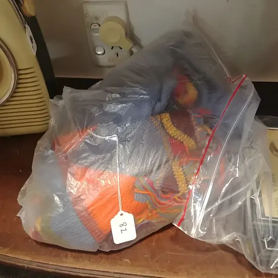 3 ASSORTED WOOL SCARFS