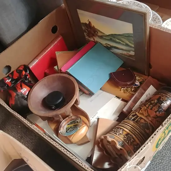 BOX CORONATION BOOKS & MISC