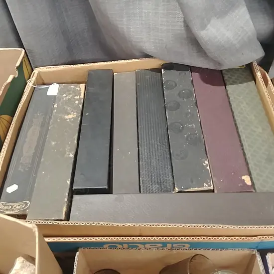 BOX OF VINTAGE PIANOLA SCROLLS