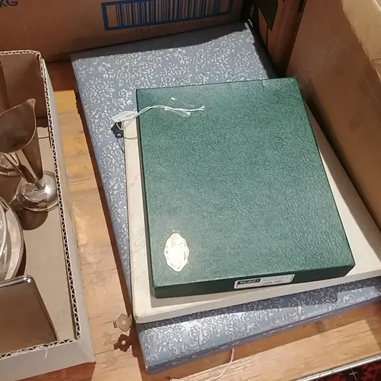 3 BOXED CUTLERY SETS 