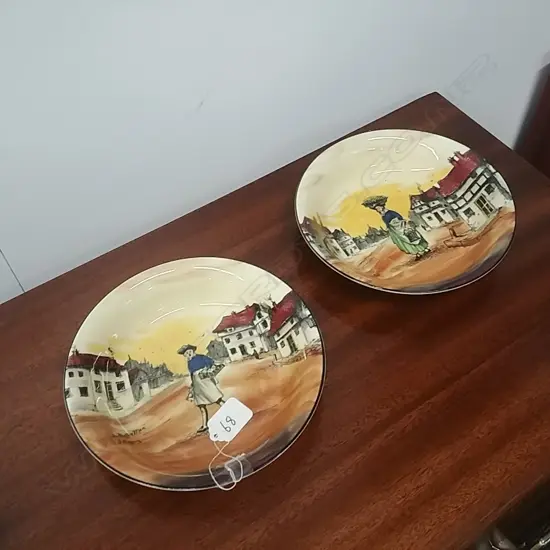 2 ROYAL STAFFORDSHIRE BOWLS 16778