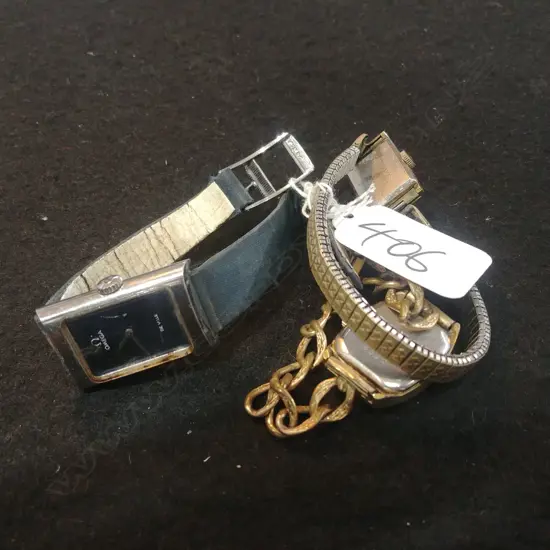 3 LADIES WRISTWRCHES