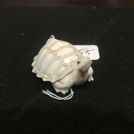 IVORY CARVED TORTOISE