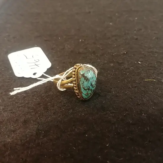 TURQUOISE & COPPER RING