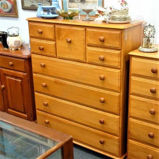 "MILLBROOK" RIMU MODERN SCOTCH CHEST