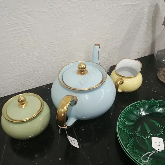 3PC FRENCH CHINA TEASET