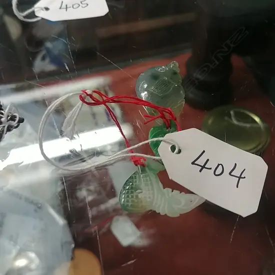 3  CHINESE CARVED PENDANTS