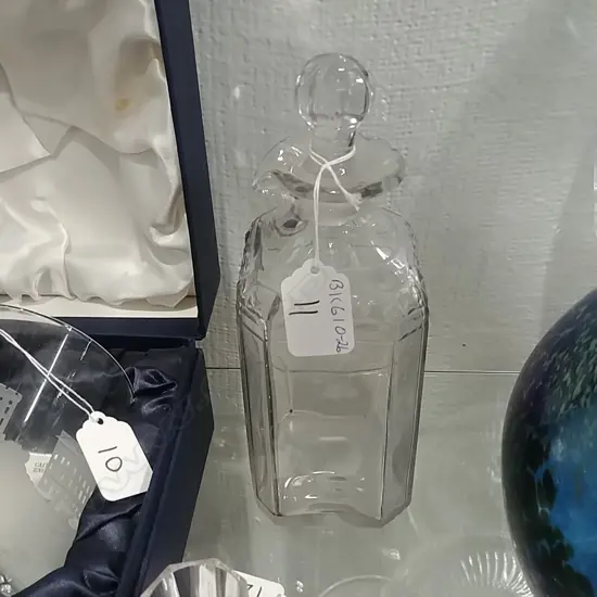 VICTORIAN GLASS DECANTER