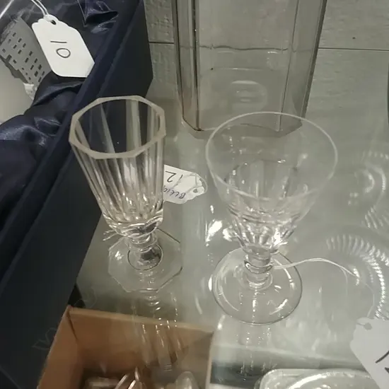 LATE GEORGIAN LIQUER GLASS c1820+ RUSSIAN LIQUER C1900