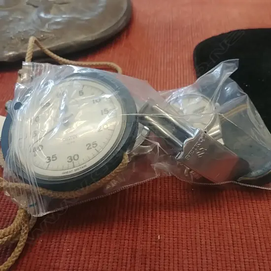 SEIKO WATCH/STOP WATCHES+LIGHTER