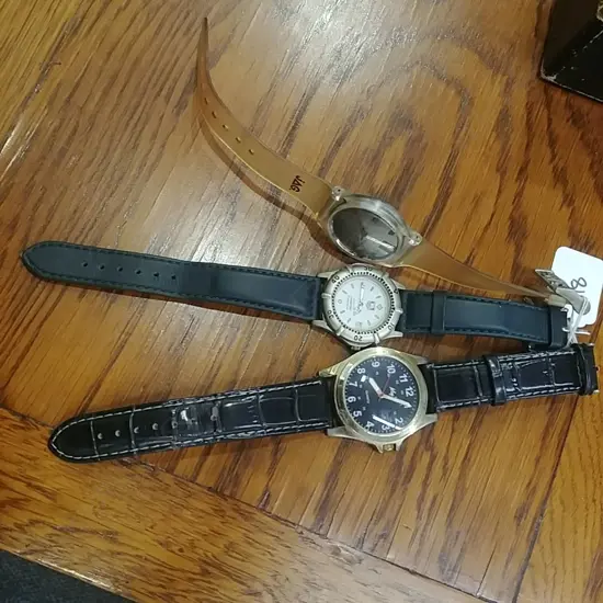 3 VINTAGE WRIST WATCHES