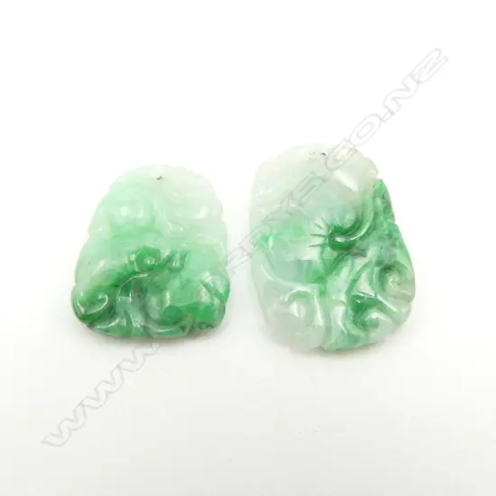 PR SMALL QUALITY JADEITE PENDANTS/EARRINGS