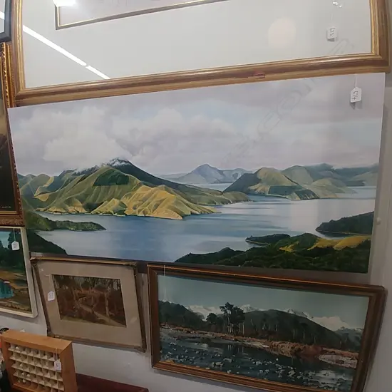 M.MILLERTON PAINTING - LANDSCAPE