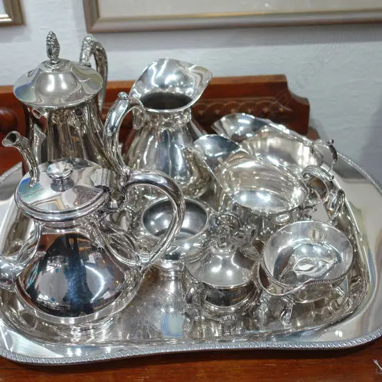 EP TRAY TEASET & SAUCE JUGS