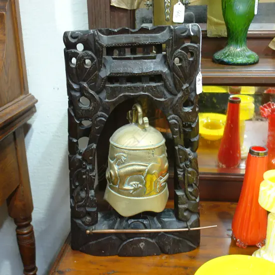 CHINESE BRASS GONG