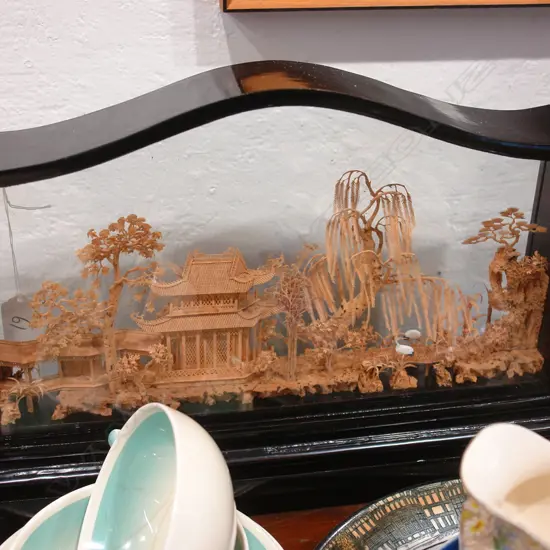 CHINESE CORK CARVING