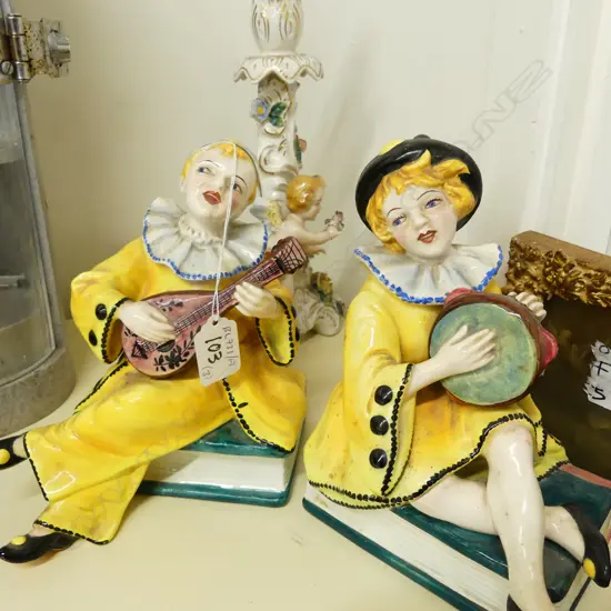 PR ITALIAN FIGURES +CANDLE STICK