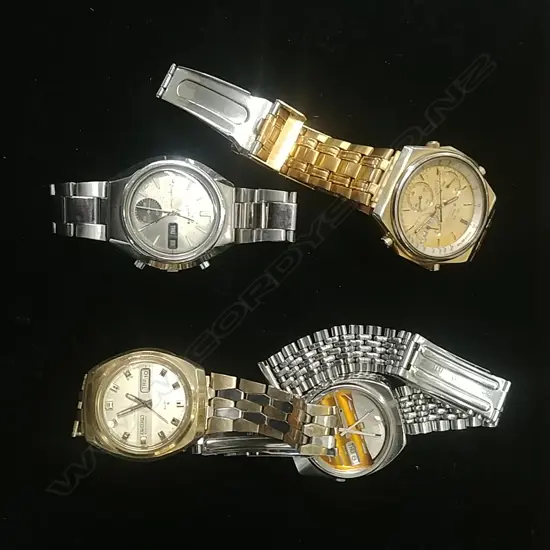4 GENTS WRISTWATCHES