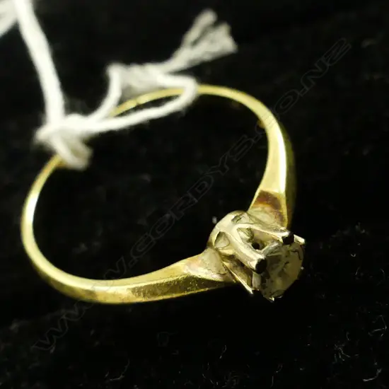 14CT CZ RING 2.15GMS