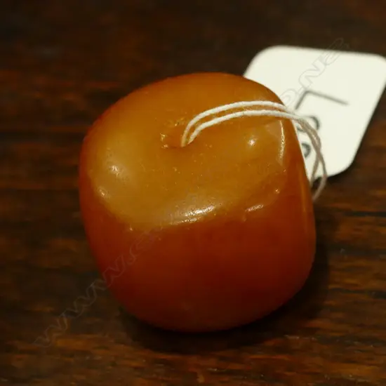 OLD BAKELITE AMBER STYLE BEAD